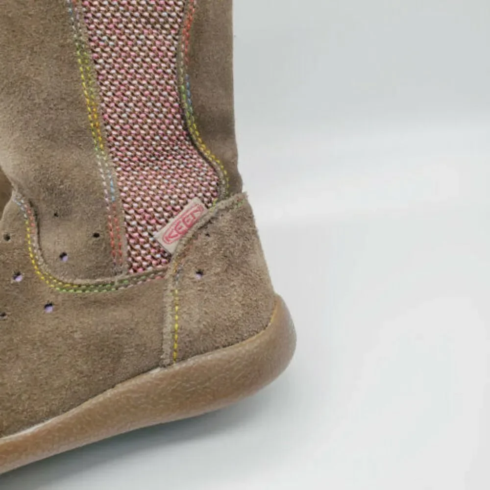 Keen Girls Brown Adjustable Round Toe Winter Boots‎